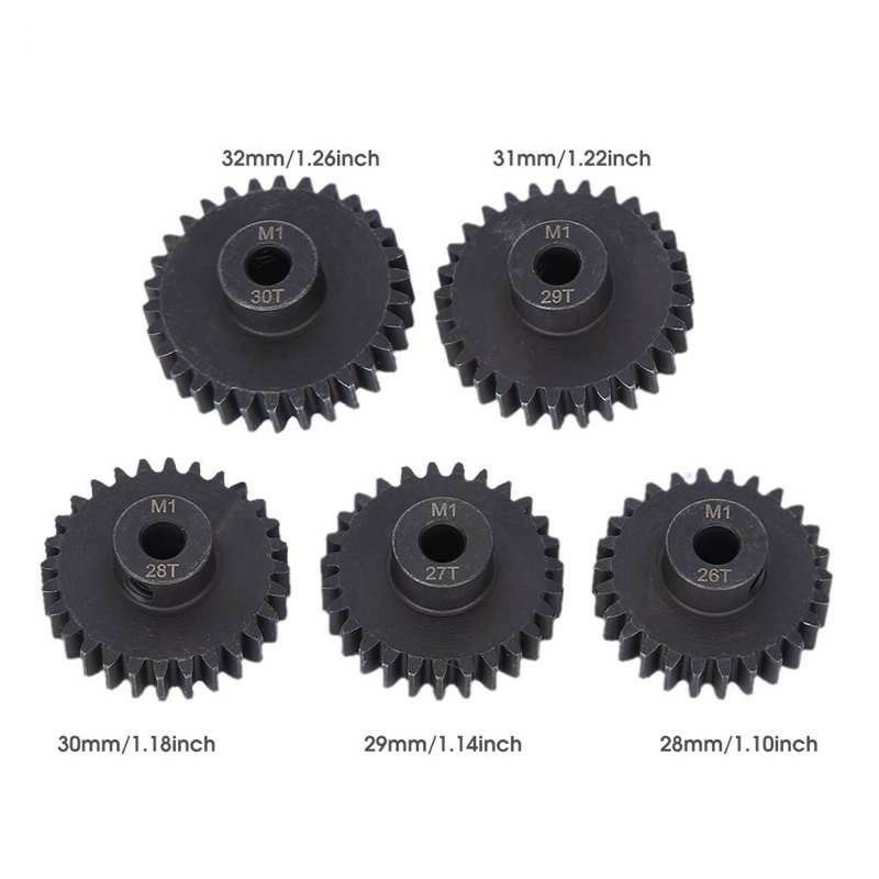 Nhông lớn motor M1 23T đến 30T cho xe 1/8