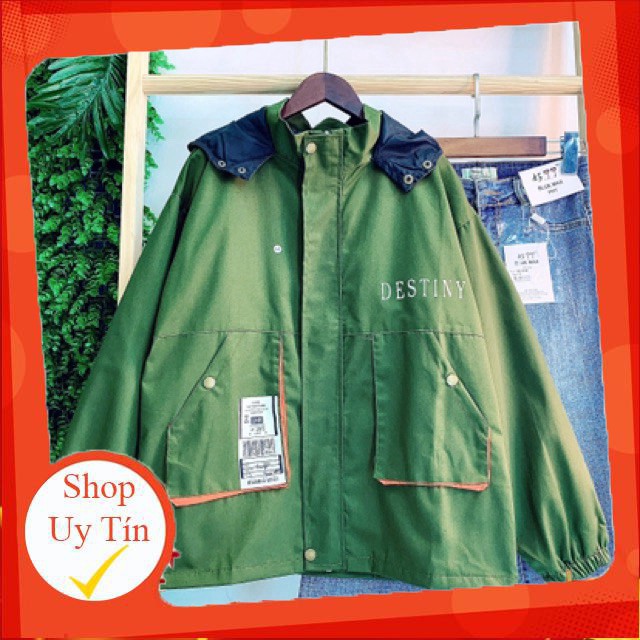 (Giá Xưởng) Áo Khoác Kaki 011 - Thêu Chữ Cặp,Lẻ Siêu Hot - Bomber Jacket - Hàn Quốc - Unisex - Ulzzang, Giá Rẻ Sỉ Bán Sỉ