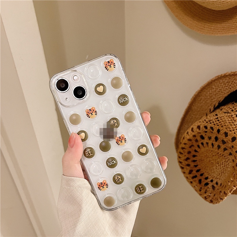 Ốp Điện Thoại In Hình Hổ Hoạt Hình Cho iphone13 6/6splus/7/7plus/8/8plus/x/xr/xs/11/12/13/pro/max/plus/promax