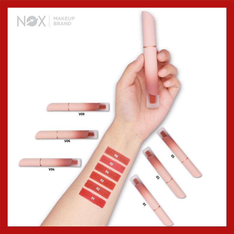 Son lì NOX màu siêu lì kết cấu kem quyến rũ cho nữ 2.1g | BigBuy360 - bigbuy360.vn