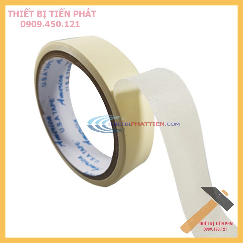 Cuộn Băng Keo Giấy America USA TAPE (Chính Hãng)