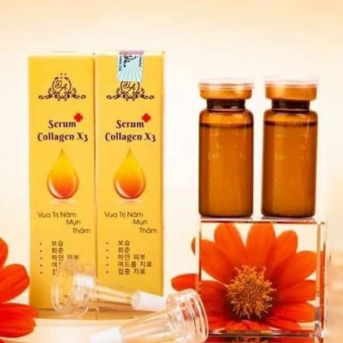 Serum Collagen X3 xóa thâm nám căng bóng da Mỹ Phẩm Đông Anh