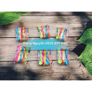 Muỗng ăn kem / muỗng nhựa / muỗng ngắn