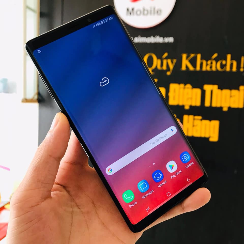 Điện thoại Samsung Galaxy Note 9 Ram 6GB,Rom 128GB  like new 99% uy tín giá rẻ nhất tphcm
