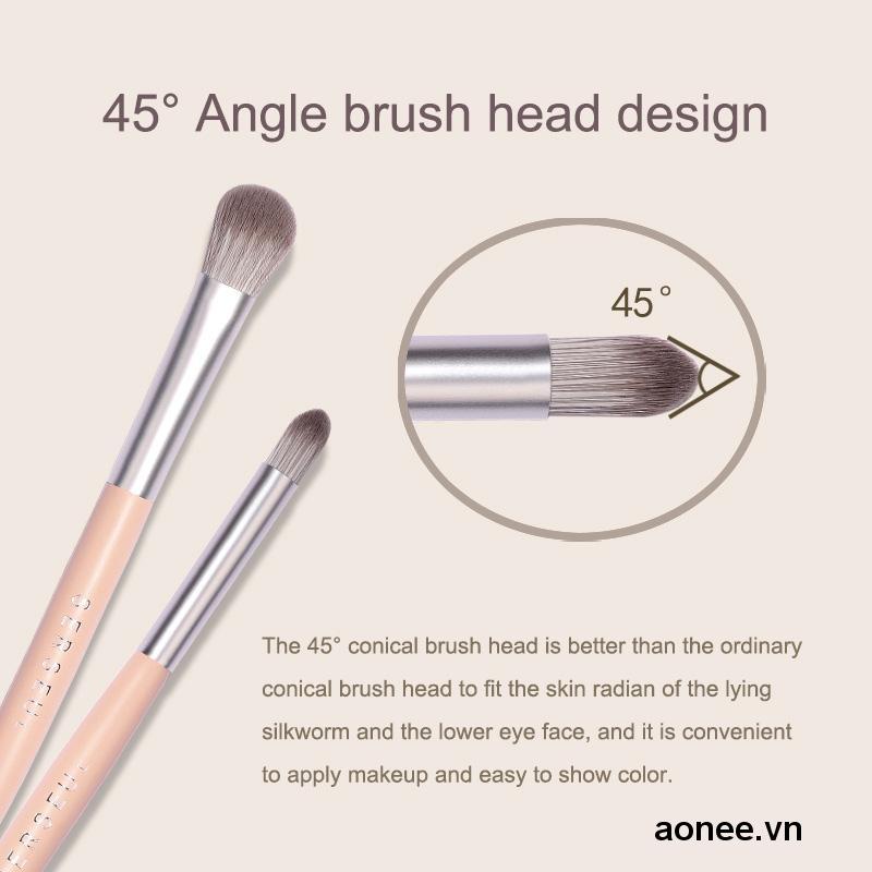 ✨✨Cọ đánh phấn mắt 2 đầu Serseul hồng pastel
