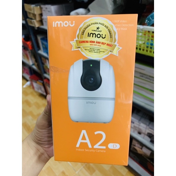 Camera IP WIFI XOAY 360 2M IMOU Ranger2 A42 Trong Nhà Còi Hú Báo Động, chính hãng