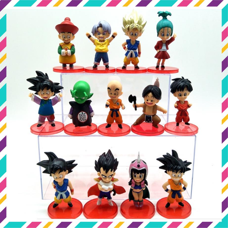 Mô Hình Chibi Nhân Vật Dragon Ball, Mô Hình Goku, Gohan