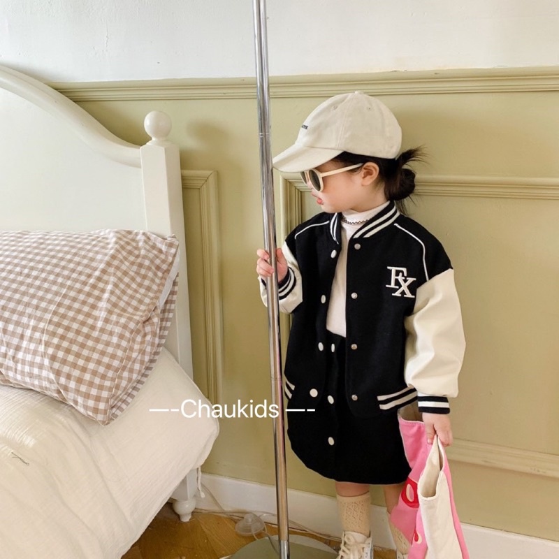 Bộ quần áo FX da cá cho bé gái