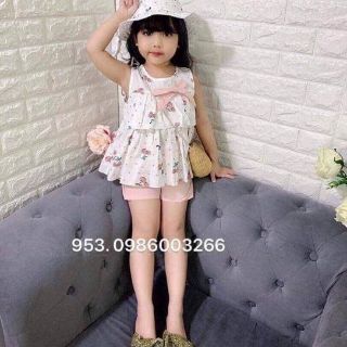 Bo ba lỗ hoa dui cho bé gái