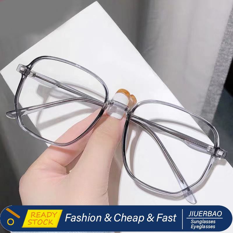 Mắt Kính Gọng Vuông Chống Bức Xạ Phong Cách Hàn Quốc
