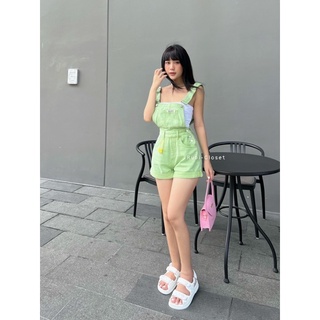 Quần yếm jean hot trend [kèm ảnh thật]