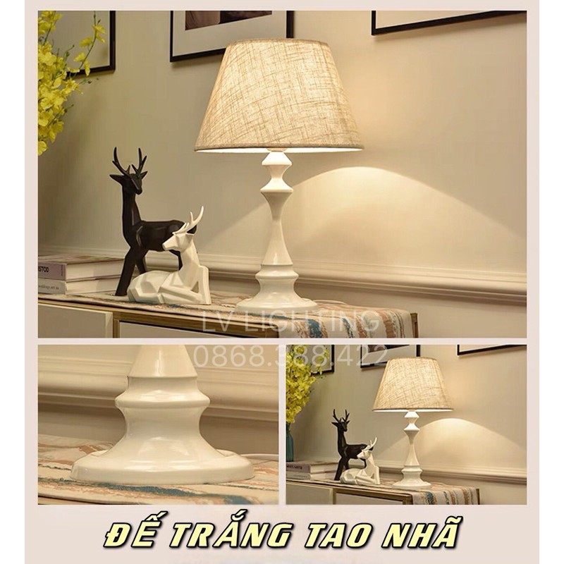 Đèn Bàn- Đèn Ngủ- Tăng Giảm Độ Sáng - Hàng Loại 1 To Cao - Sơn Tĩnh Điện Cao Cấp - Bảo hành 1 Năm - Mã số 6360,6361