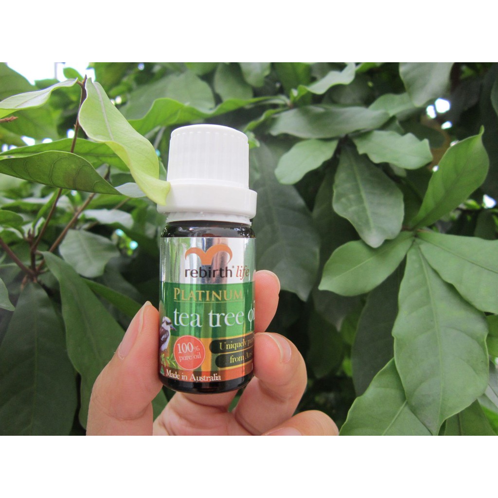 Tinh dầu tràm trà ngăn ngừa mụn Rebirth Life Platium Tea Tree Oil 10ml
