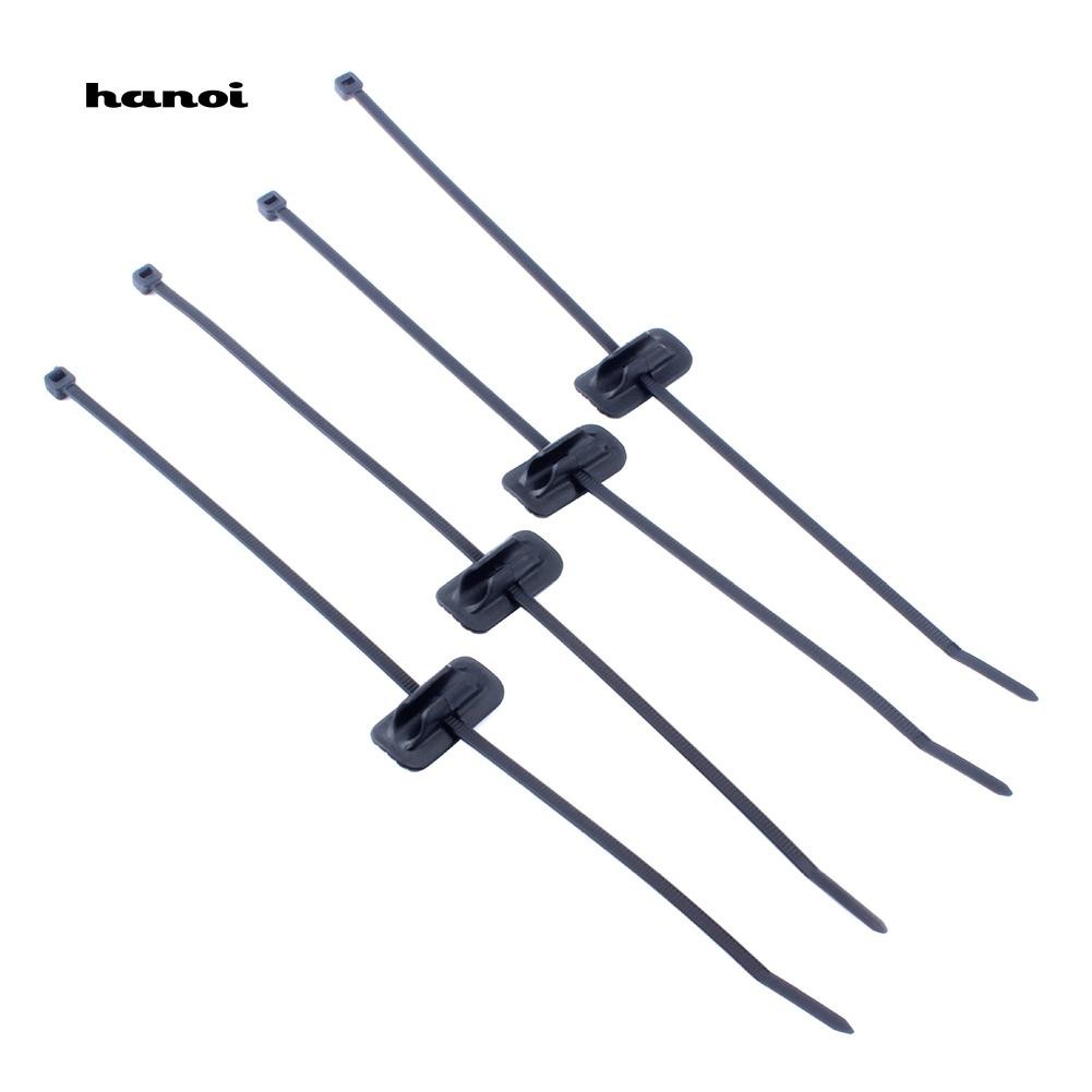 Bộ 4 đai giữ dây phanh xe đạp có ốc vít lắp đặt tiện lợi