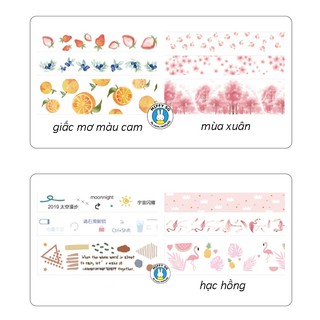 Bộ 3 washi tape GỢN SÓNG