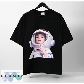 Áo thun unisex adlv em bé phi hành gia - vải cao cấp
