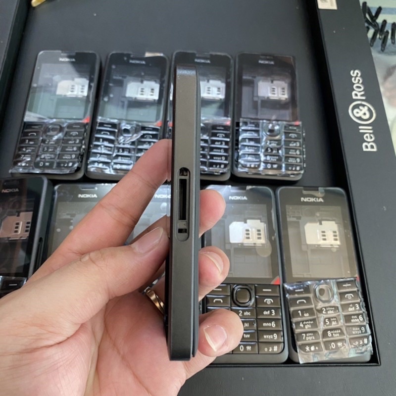 Vỏ Nokia 301 RM839 new có phím  không tai