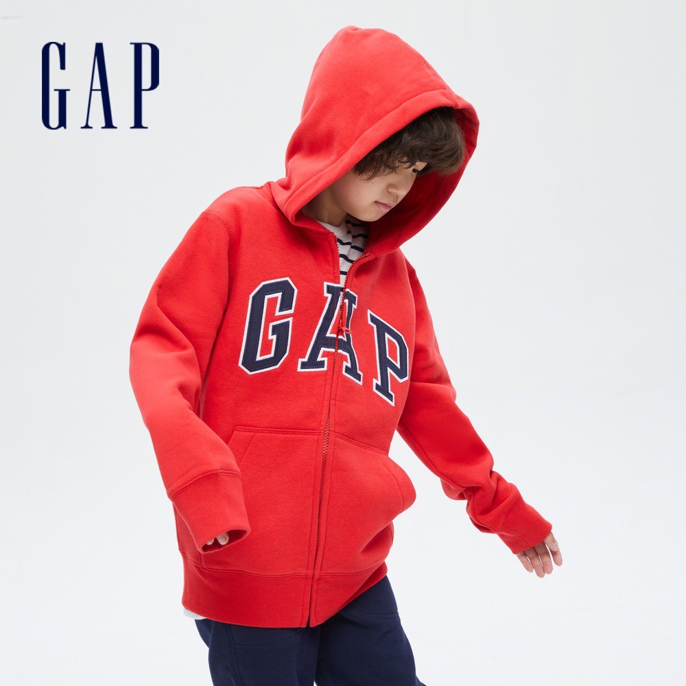 Áo khoác bé trai  0-5 tuổi  G.A.P, babyGAP nỉ, Hoodie khóa kéo có nón bé mẫu giáo GP