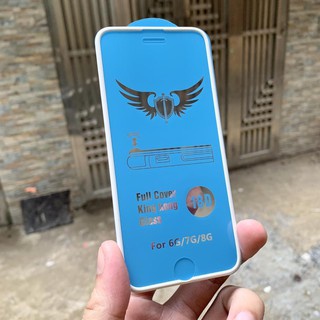 Kính cường lực 18D Full Cover Kingkong Glass  chống vỡ viền cạnh, siêu bền cho các dòng máy iphone 6 đến 12