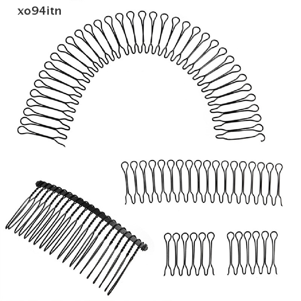 Kẹp Cố Định Tóc Vô Hình Có Răng Lược