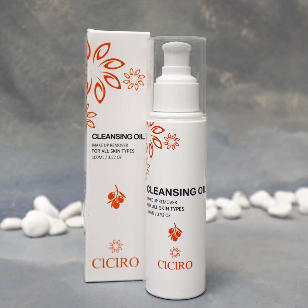 Dầu tẩy trang Hàn Quốc Ciciro - Ciciro cleansing oil giúp loại bỏ bụi bẩn trên da, giúp da được thông thoáng, sạch sẽ