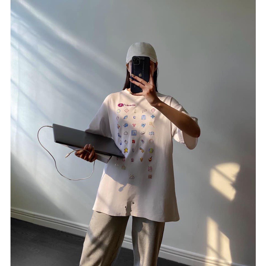 Áo thun Le.vents Internetlove form rộng