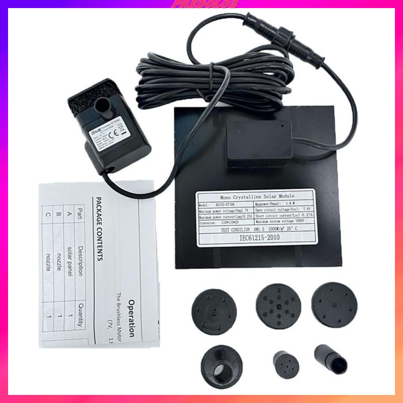 Bộ Máy Bơm Nước Năng Lượng Mặt Trời Predolo2 Cho Bể Cá