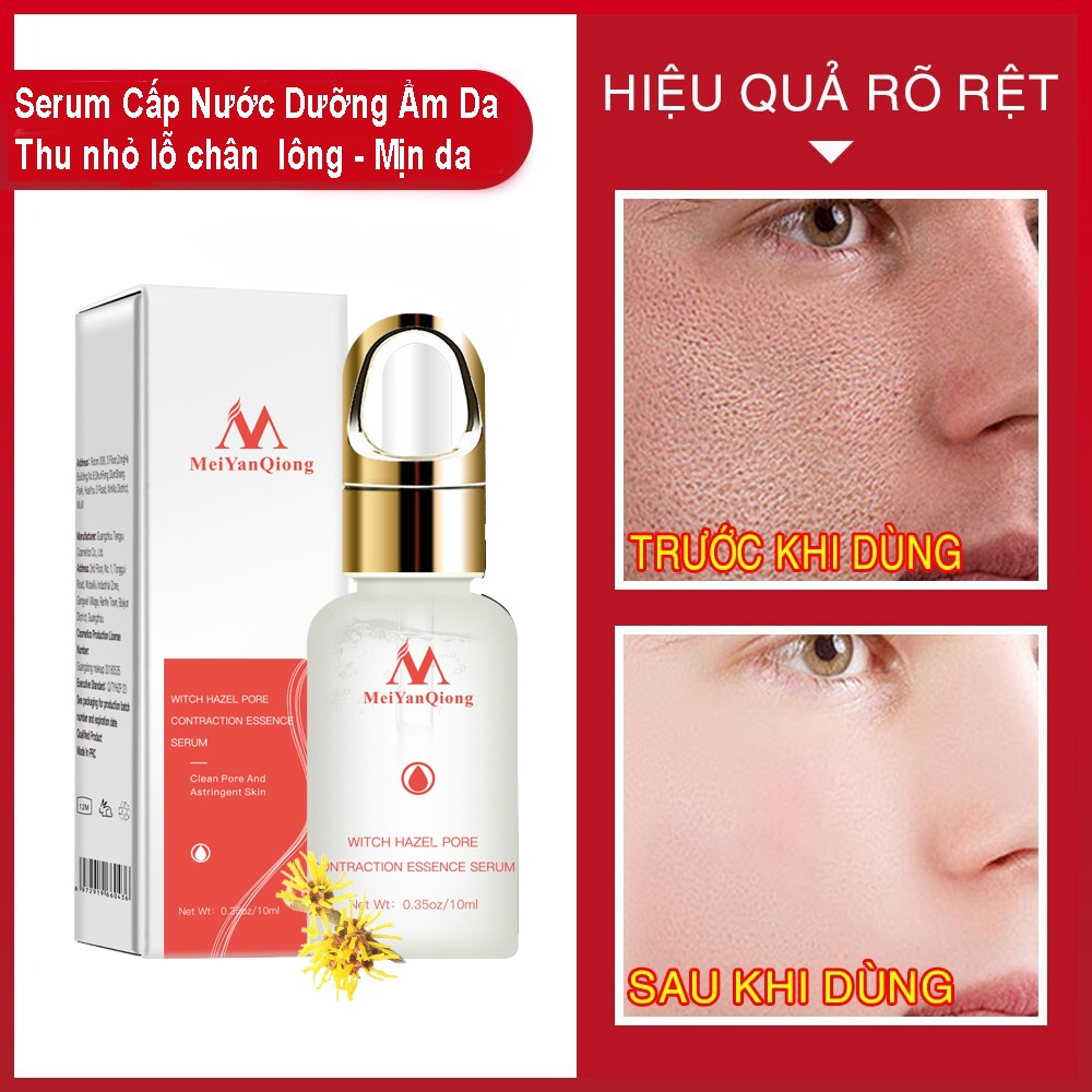 [Hàng Có Sẵn] MeiYanQiong Serum Cấp Nước Dưỡng Ẩm Thu Nhỏ Lỗ Chân Lông Moisturizing Tighten Pores