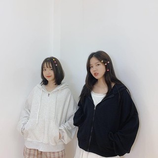 Áo Khoác Nỉ Hoodie Freesize hình thật