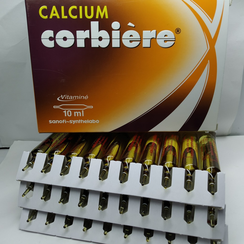 Calcium Corbiere 10ml hộp 30 ống - [CHÍNH HÃNG]