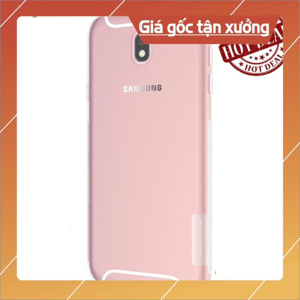 Ốp lưng Samsung Galaxy J7 Pro dẻo silicon chính hãng Nillkin chống trầy hạn chế ố vàng mỏng 0.6 mm