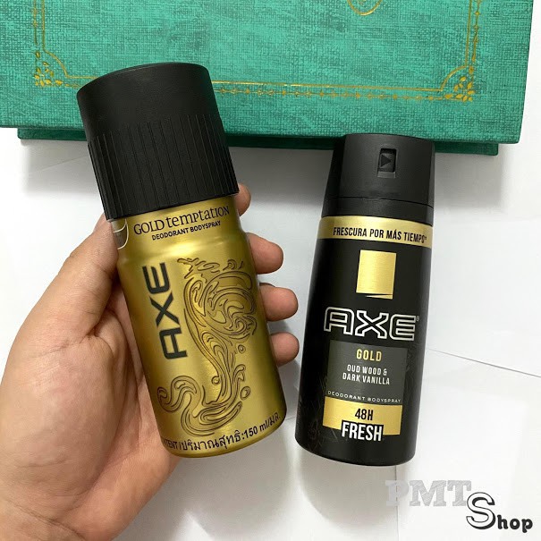 [G01] Xịt nước hoa toàn thân AXE 150ml Apollo  | Black | Gold | Dark | Click | Provoke | Excite | Collision | Musk | Mar