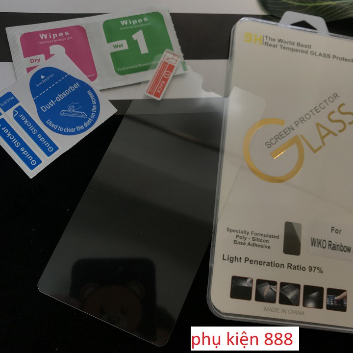 Miếng dán kính cường lực Wiko Rainbow Lite Glass - CL199