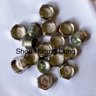 Nút nắp bịt ống nước inox phi 21 Hàng Chính Hãng