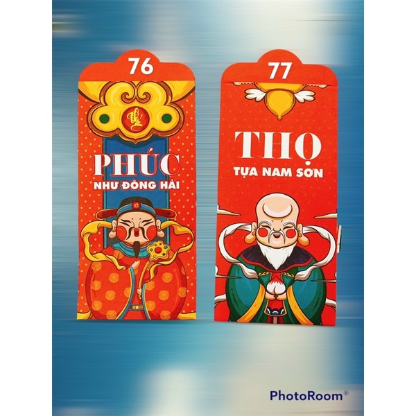 Set 10 Bao Lì Xì Tết 2023