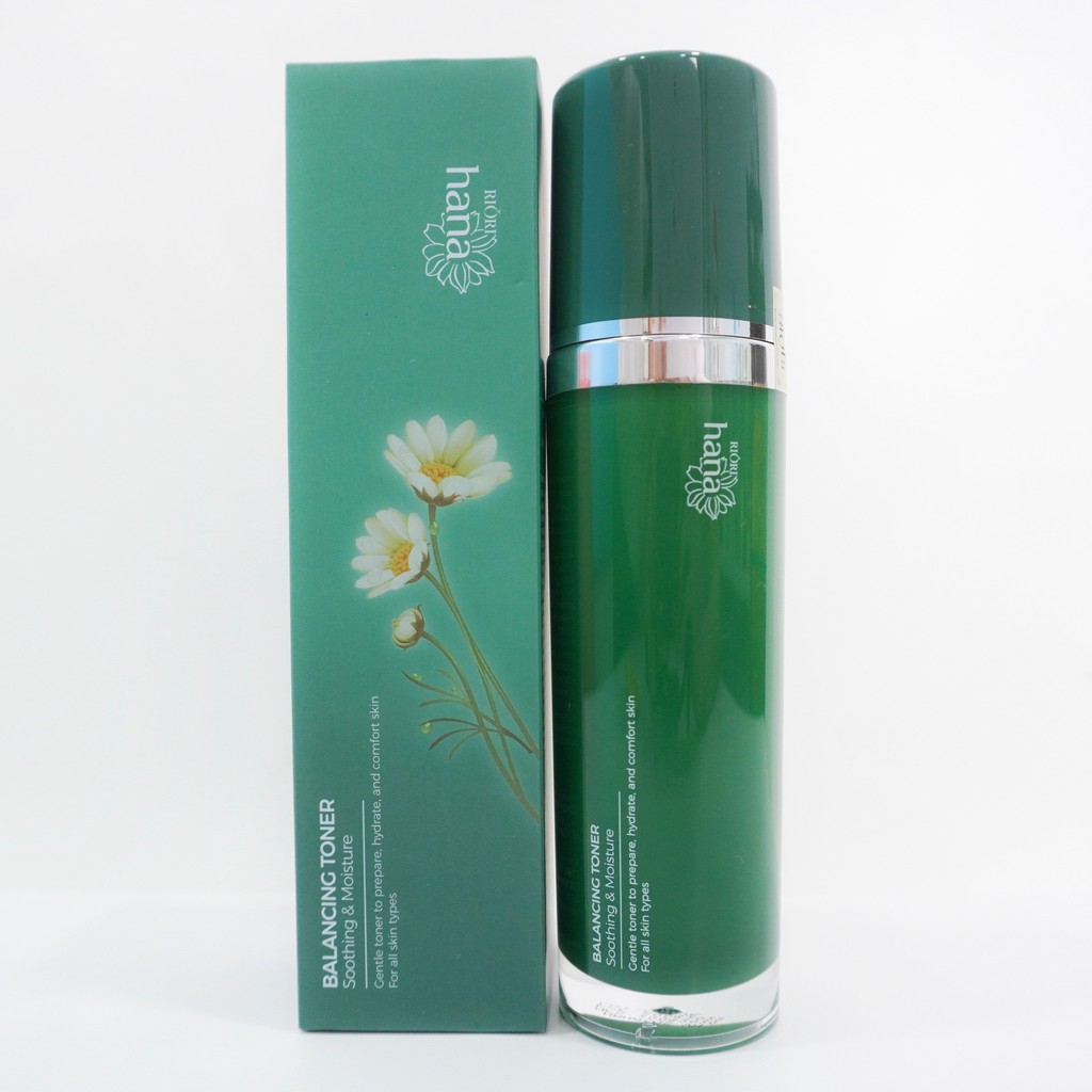 Nước Hoa Hồng Cao Cấp RIORI HANA BALANCING TONER 120G (chai xanh)