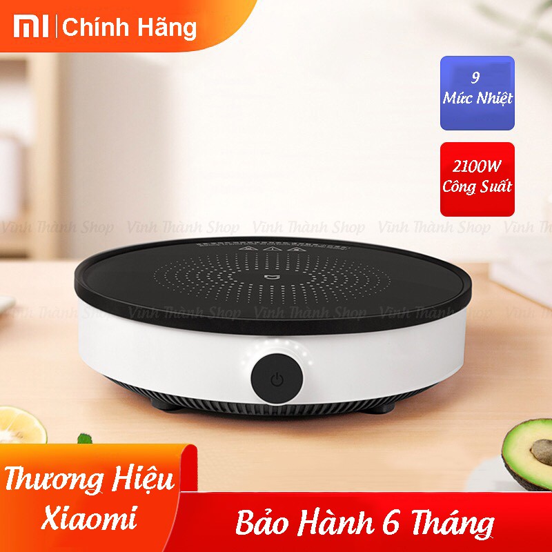 Bếp Từ Đơn - Bếp Điện Từ Xiaomi Mijia Thông Minh DCL002CM Mặt Kính Cường Lực Công Suất 2100W Bảo Hành 6 Tháng