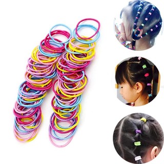 1 Thun Buộc Tóc Trơn Cho Bé Gái