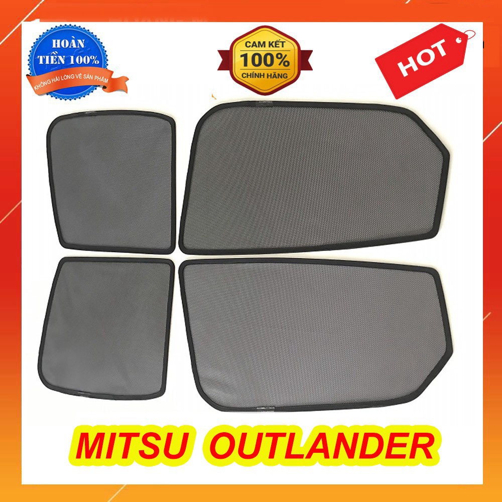 Rèm Che Nắng Mitsu Outlander. ứng dụng Nam Châm hàng theo xe loại 1