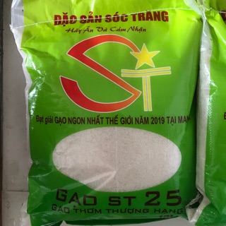 Gạo ngon nhất thế giới ST25 đặc sản Sóc Trăng loại đặc biệt
