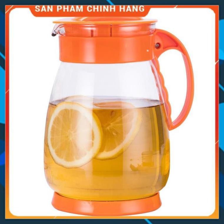 CHÍNH HÃNG -  Ấm pha trà thuỷ tinh 1500ml,bình pha trà thủy tinh ,bình ủ trà cao cấp,bình đựng nước 1500ml