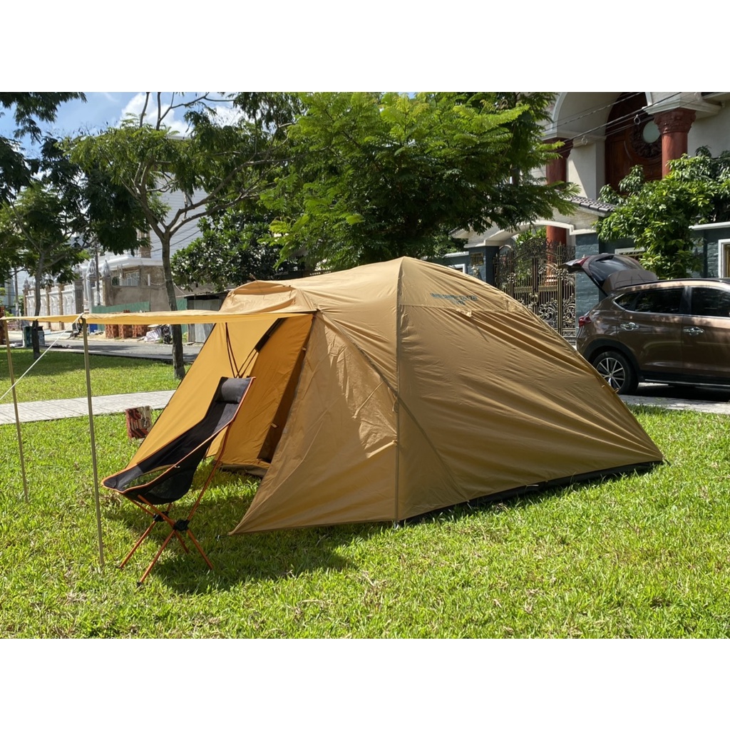 Lều cắm trại FAMILY CAMPING 270 LIMITED VÀNG Tough BC Cross Dome 270 A444