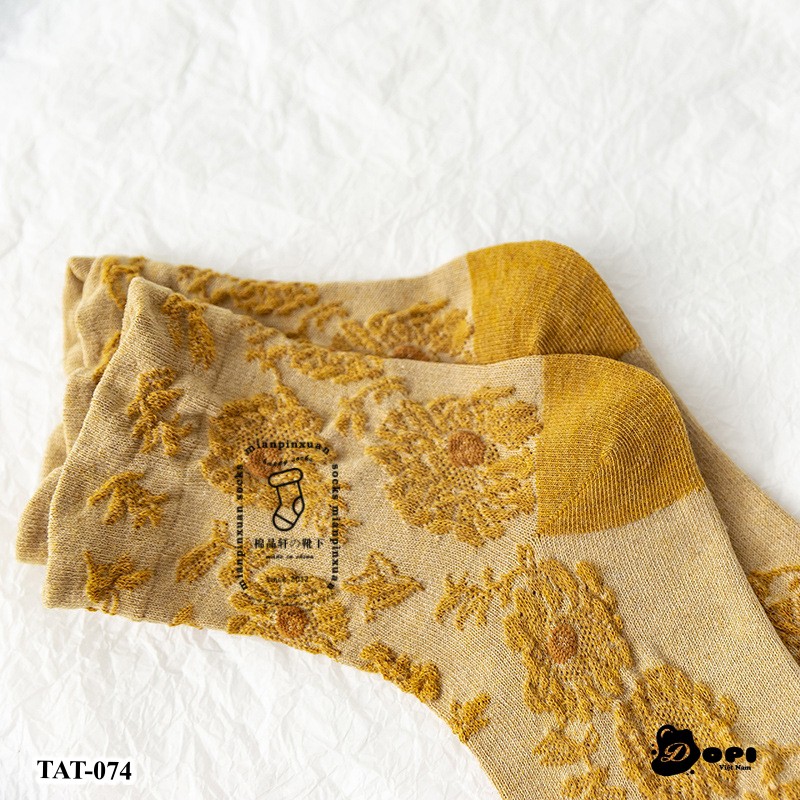 Tất nữ cao cổ vớ nữ cao cổ Cheemy khử mùi kháng khuẩn chống hôi chân TAT-074