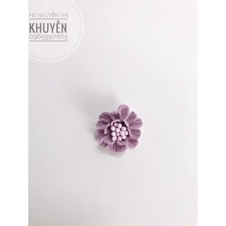 Hoa cúc da lộn 2.5cm