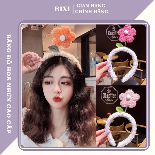 Bờm Tóc Hoa BIXTI Băng Đô Rửa Mặt Cực Xinh #BD_201