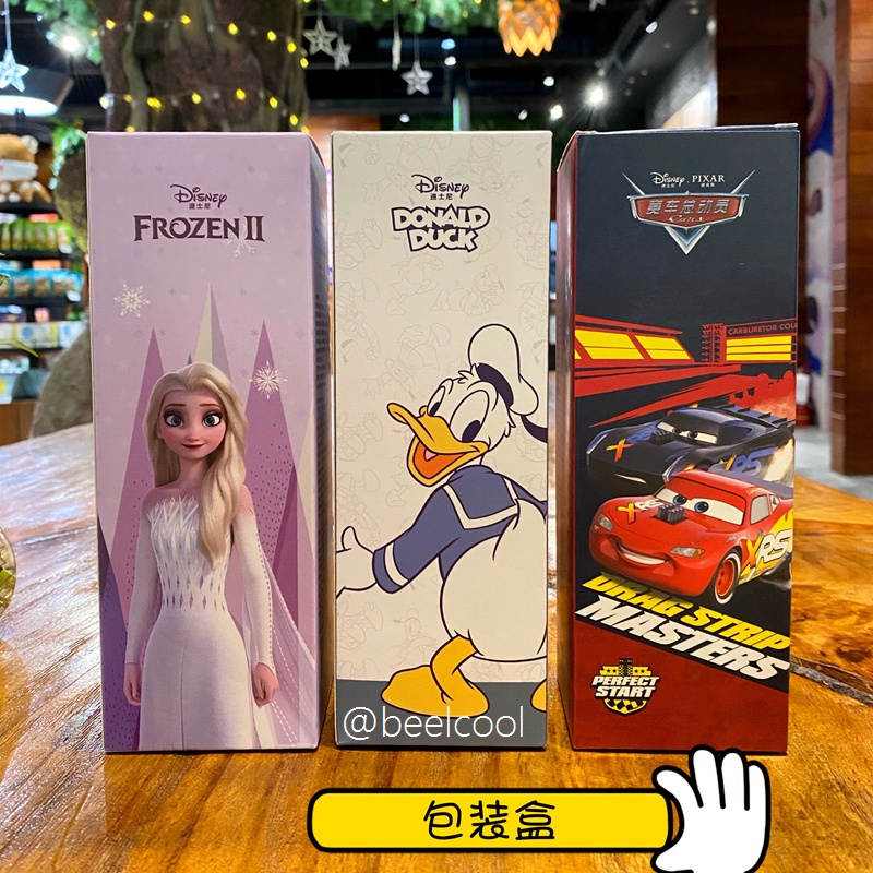 Bình Nước Nhựa Có Ống Hút Họa Tiết Disney Dễ Thương Cho Bé