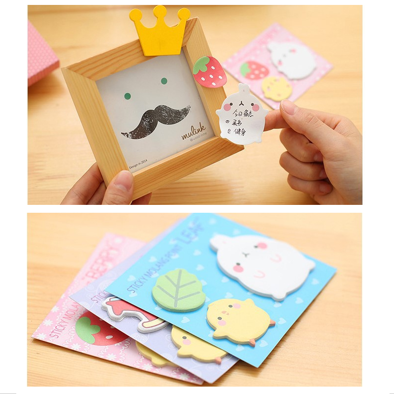 Miếng Dán Ghi Chú Hình Thỏ Đáng Yêu