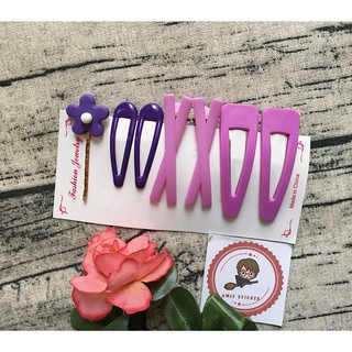 (Hình thật) Set 07 kẹp tóc dễ thương!