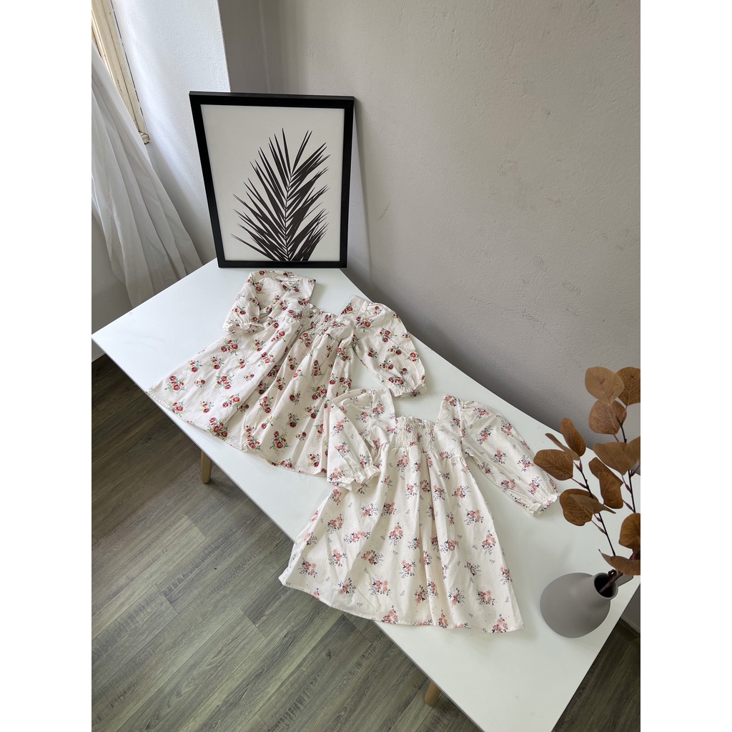 VT230 Váy tay lỡ chào thu cho bé 1-6 tuổi