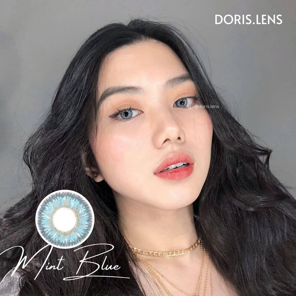 Kính Áp Tròng DORIS.LENS - Mint Blue 14.2mm